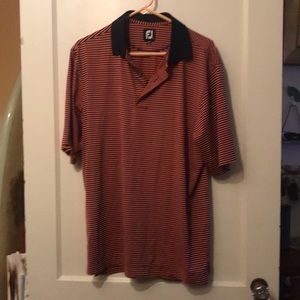 Brand new no tags FoodJoy gold shirt